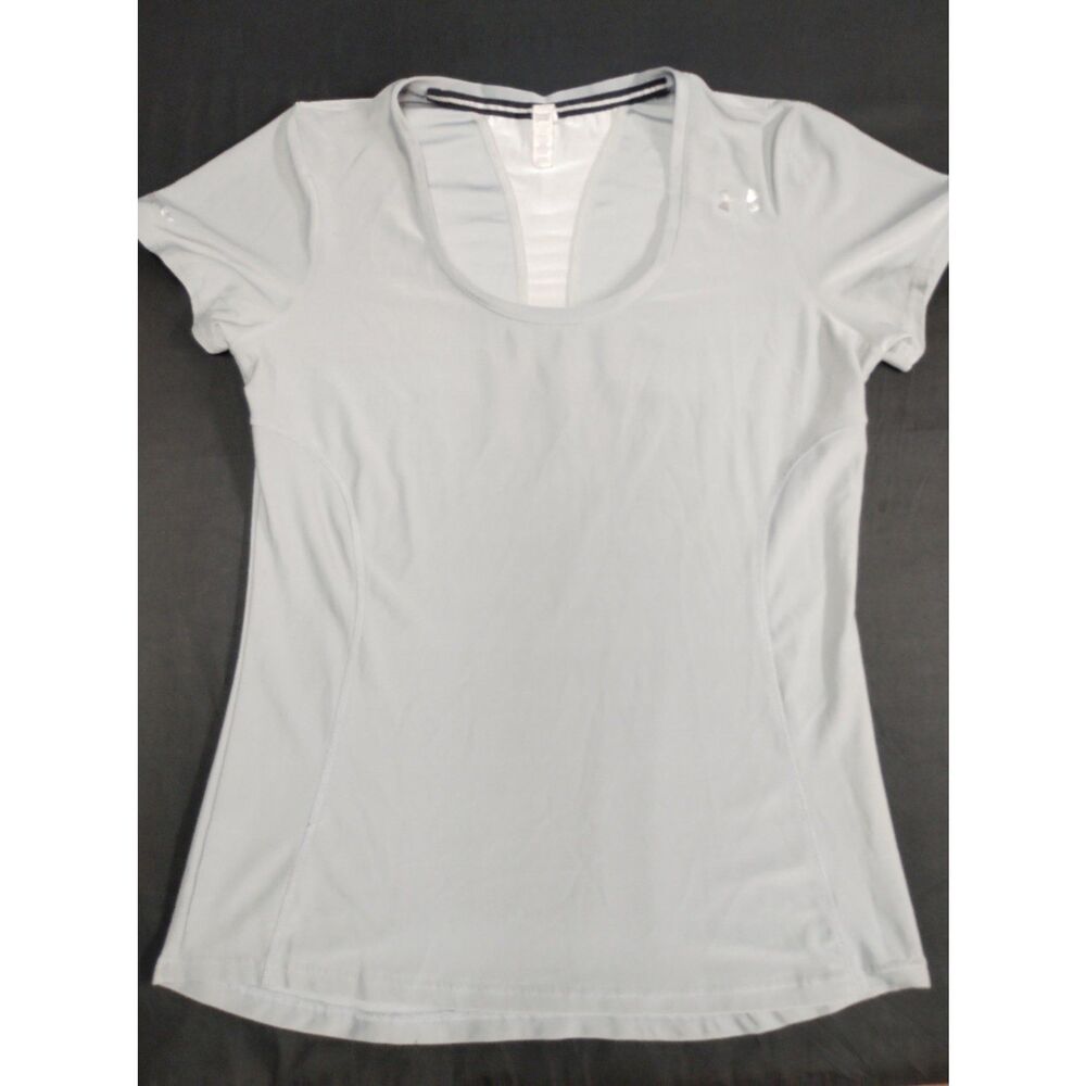 Under Armour Light Gray Women's Scoop Neck Active Tee